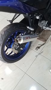 R 25. KNALPOT RACING DARI SKR RACING EXHAUST