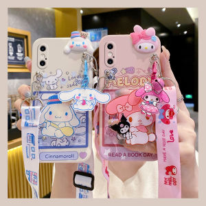 Melody Cinnamoroll Babycinnamoroll for Apple IPhoneX Phone Case Xsmax Cartoon XR Three-Dimensional 8plus Cute 6S Crossbody 7 Silicone SE2 Soft Case 3 Can Back IPone Lying Seven Creative Eight Women