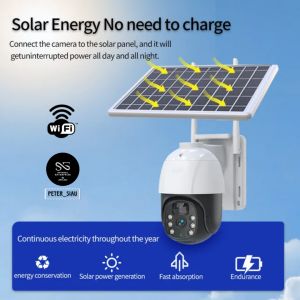 Wifi Solar Energy Security CCTV Camera-Vc9