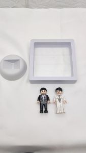 Frame Display Figure - Kotak Display 1 set termasuk dudukan