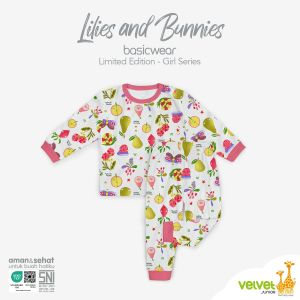 Baju tidur anak perempuan velvet junior piyama unicorn big size 2 3 4 5 6 7 8 9 10 isi 1 setel