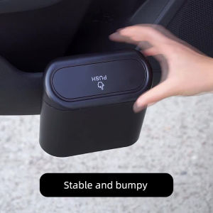 Car Trash Can Car Seat Back Door Hanging Storage Box Multifunctional Trash Bag Folding Storage Supplies