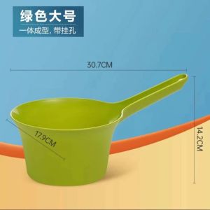 ช้อนตักน้ำพลาสติกหนา ขนาดใหญ่ ทนความร้อนสูง สำหรับใช้ในครัว ช้อนตักน้ำแบบยาว ช้อนตักน้ำดอกชา ช้อนตักน้ำแบบยาว