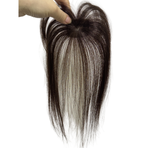 แฮร์พีซแบบคลิปติดผม 3 มิติ ปิดผมบาง ปิดหน้าม้า สำหรับผู้หญิง ผมแท้ ดูเป็นธรรมชาติ เหมาะสำหรับผมบาง ใช้ได้ทุกวัน