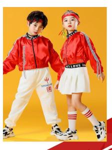 Bộ Trang Phục Biểu Diễn Khiêu Vũ Hip Hop Và Khiêu Vũ Jazz Cho Học Sinh Tiểu Học Và Trung Học Bộ Trang Phục Khai Mạc