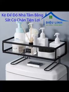 Kệ Gác Bồn Toilet Có Chân Kệ Bồn Cầu Kệ Nhà Vệ Sinh Gác Bồn Toilet Thiết Kế Sang Trọng Tải Trọng 6kg -Sơn tĩnh điện Kệ Để Đồ Nhà Tắm Đa Năng Tiện Dụng Tramanhshop