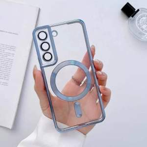 CASE ELECTROPLATING METALIC MAGSAFE SAMSUNG S22 S23 PLUS ULTRA LENS GUARD PROTECTOR FULL COVER