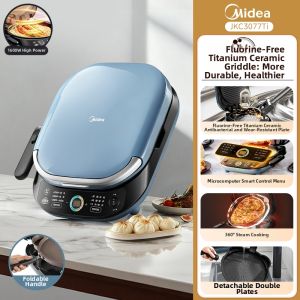 Midea | Deepened Detachable Pan Electric Griddle