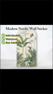 Nordic Arch Wall Sticker 88x180cm Self Adhesive PVC Waterproof Wall Decor Living Room Bedroom