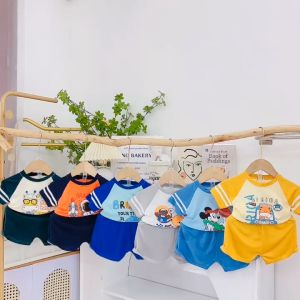 [HÀNG MỚI VỀ] BỘ CỘC TAY THUN LẠNH THOÁNG MÁT THỂ THAO  MÙA HÈ 2025 CHO BÉ TRAI BÉ GÁI  TỪ 4KG TỚI 16KG