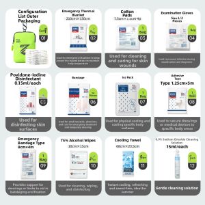 Bluesail+ | Waterproof Portable Lightweight First Aid Kit