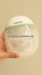 COCONI Mamiflow Breastpump | Pompa Asi Elektrik Portable Handsfree | PERTAMA DI INDONESIA BISA DI PAKAI SAMBIL TIDURAN