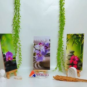 HIASAN DINDING BUNGA INDAH AESTHETIC (15X30 CM) PAJANGAN WALL DECOR DEKORASI DINDING BUNGA PEONY KAYU MINIMALIS