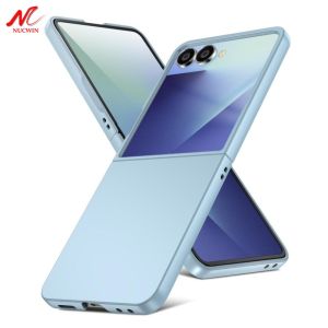 For Galaxy Z Flip 7 Cases Fashion Slim Matte PC Case for Samsung Galaxy Z Flip 7 6 5 4 3 Ultra Thin Shockproof Phone Cover Capa