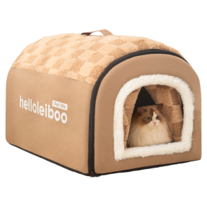 HELLOLEIBOO | Nhà Mèo Bọc Cách Nhiệt Kín Có Thể Giặt