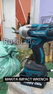 Makita Cordless Impact Wrench 6.0Ah 199V 3 in1 Cordless Electric Brushless Impact Driver Screwdriver Drill Ratchet Driver Cordless Impact Lithium Battery With Storage Tool Case Power Tools【Makita official store ph】