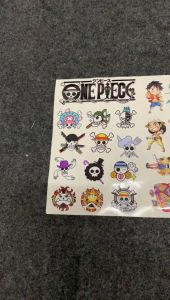 60 PCS STICKER STRAWHAT ONE PIECE ANTI AIR UNTUK LAPTOP CASE TUMBLER KOPER HP