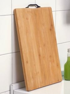 [SG Stock]Kitchen Non-Stick Bamboo Chopping Board Thick Hard Bamboo Cutting Board Household Dough Kneading Chopping Board/Bamboo Cutting Board