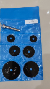 QBLADE Mata Gergaji Mini Gerinda Hss Set 7Pcs Hitam 11026