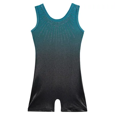 3-14 years old Gymnastics Sports Uniforms for sports training Five styles of girl body shape training
