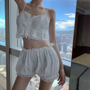 ชุดนอนเซ็กซี่สำหรับผู้ใหญ่ ชุดนอนกระโปรงสั้นแบบเปิดหน้าอก ชุดนอนผู้หญิง ชุดนอนผู้ชาย ชุดนอนลำลอง ชุดนอนฤดูร้อน