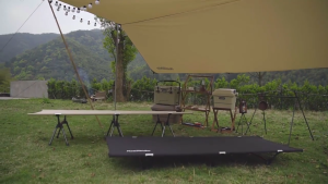 World Aifei Mall Folding Camping Cot Ultralight Outdoor Camping Bed Portable Sleeping Bed Office Nap