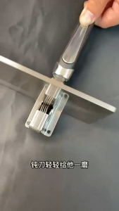 ที่ลับมีดสแตนเลส ลับเร็ว คมนาน เพียงลับมีด 3-4 ที มีดคมกริบ (สินค้าพร้อมส่ง)