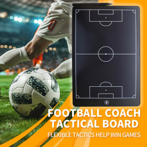 8.5/16-Inch LCD Electronic Football Coaching Tactical Board Strategy Marker Board Soccer Coach Blackboard for Sports Training