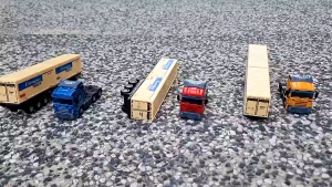 Đồ Chơi Mô Hình Xe Container. Tỷ Lệ 1.48. Bằng Hợp Kim + Nhựa ABS. Dài 28cm