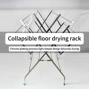 Foldable Mobility Stainless Steel Cloth Clothes Hanger / Clothing Drying Rack / Rak Penyidai Baju Laundry Rack 不锈钢晒衣架