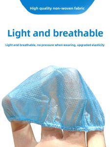 Disposable Non-woven Headset Covers Dust-proof Sweat-proof Ear Muffs for Internet Cafes Gaming Home Use LOL Chicken Dinner