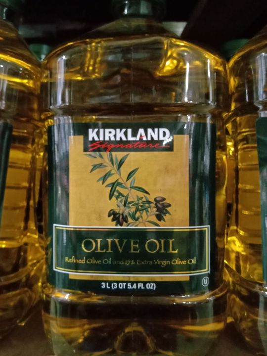 KIRKLAND SIGNATURE PURE OLIVE OIL 3L (USA) 96820 Lazada PH