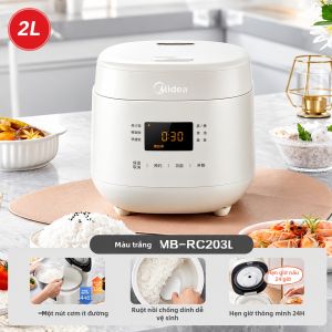 Midea | Nồi Cơm Điện Đa Năng Thông Minh Đặt Trước 4L Tách Cháo Gạo Ít Đường
