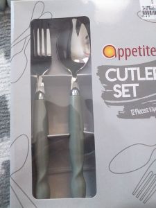 Sendok garpu 1 set mewah Stainless Informa Set