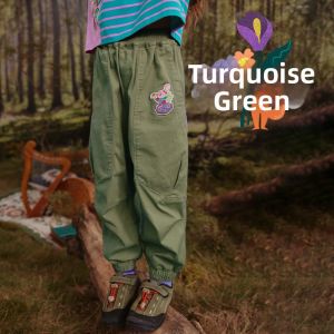 PPTOWN | Thickened Warm Winter Childrens Workwear Pants