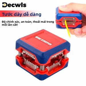 Có Thể Điều Chỉnh Tự Động Vũ Nữ Thoát Y Crimper Dụng Cụ 0.2-16mm2 Tuốt Chính Xác Kìm Cắt Cáp Đa Năng Cho Điện Làm Việc