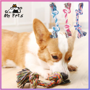 Tali Gigit Mainan Anjing Kucing Dog Toy Rope Mainan Kunyah Murah