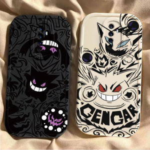 OPPO Reno Ace Ghost Cartoon Silicone Phone Case Full Cover Edge Anti-Fall Cute Soft Shell Mens Fashionable Degradable Eco-Friendly