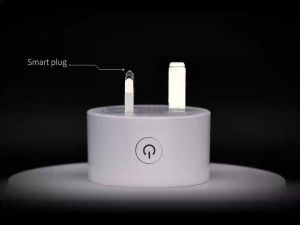 SIXWGH | Tuya Smart Socket WiFi 20A UK Plug 3pin Adapter 16A Home Alexa Voice Control With Energy Monitering Timer Function Power Outlet