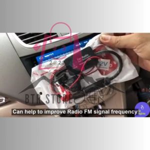 COD Bossdter Penguat Sinyal Radio Mobil FM Antena Signal Suara Jernih Portable ANT 208