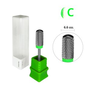 Gelak ดอกสว่านขนาดใหญ่หัวเรียบสำหรับถอดเจลคาร์ไบด์หัวเจียรเล็บอุปกรณ์เล็บเครื่องมือทำเล็บ gratis ongkir ขายดี