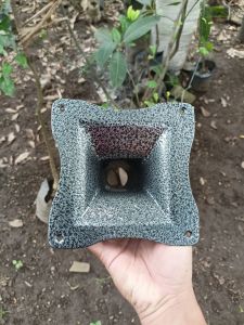 Corong Tweeter/Horn Tweeter RCF ukuran 15×15 Bahan Diral Aluminium Cor