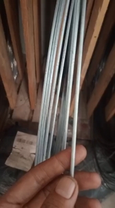 Kawat Galvanis 1mm 10 Meter Kawat BWG Sifat Lunak