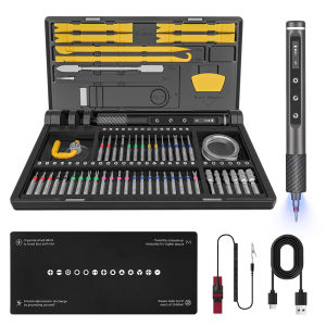 71 in 1 Manual/Electric Precision Screwdriver Tool Set Cordless Rechargeable Portable Repair Set For Laptop Phone Watch Repair