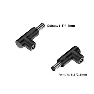2​40W DC Power Jack 5.5X2.5mm to 7.4X5.0 4.5X3.0 6.0X3.7mm Male Plug Connector Universal Laptop Charger Adapter Converter for HP
