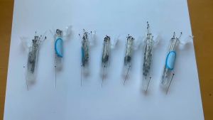 100pcs Insect Pins Insect Specimen Needle Length 40mm Stainless Steel