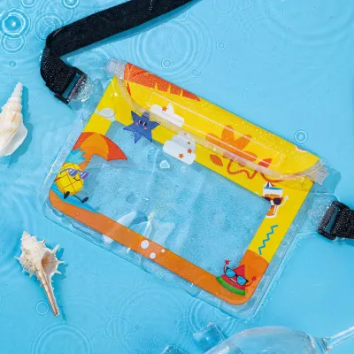 Waterproof Waist Bag for Outdoor Activities Large Capacity 3-Layer Sealed Pouch