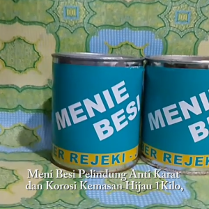 Meni Besi Pelindung Anti Karat dan Korosi Kemasan Hijau 1Kg 1Kilo