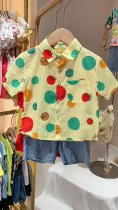 kid clothes boy sets for boys Summer Clothing baby boy pakaian budak lelaki baju kanak kanak