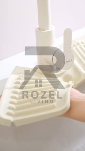 ROZEL Alas Pelindung Keran Air 40 cm x 125 cm Bahan Silikon Untuk Dapur dan Kamar Besar Drain Sink Silicone